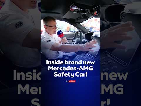 A new Mercedes-AMG Safety Car makes its debut at the Hungarian Grand Prix 👀🔥