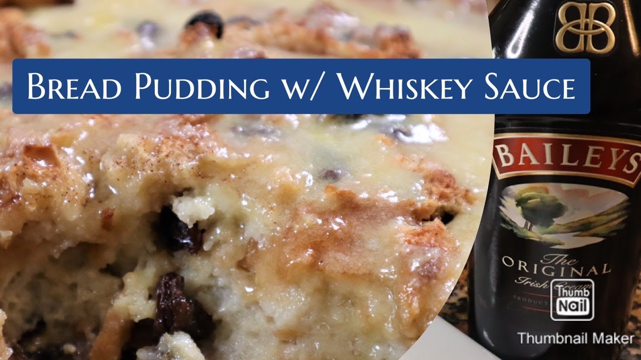 Shelia's Boozin Bread Pudding w/ Whiskey Sauce