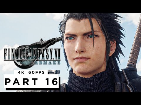 FINAL FANTASY 7 REMAKE PS5 Walkthrough Gameplay Part 16 - (4K 60FPS) FULL GAME
