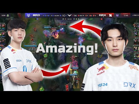 DRX Deokdam's backline and Juhan's frontline positioning saves the teamfight!