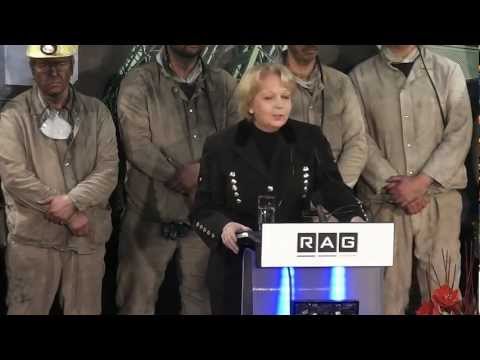 RAG Bergwerk West Hannelore Kraft Schließung BW Kamp-Lintfort