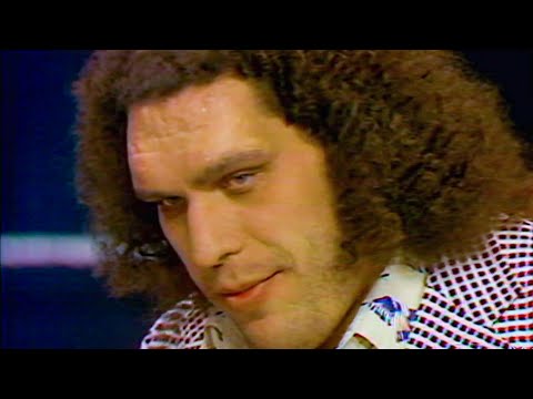 Andre the Giant showcases his size: May 11, 1976