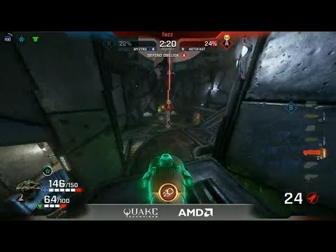 Quake Champions - NOTOFAST vs myztro @ World Championships EU 4on4 Regional Finals (Round 2)