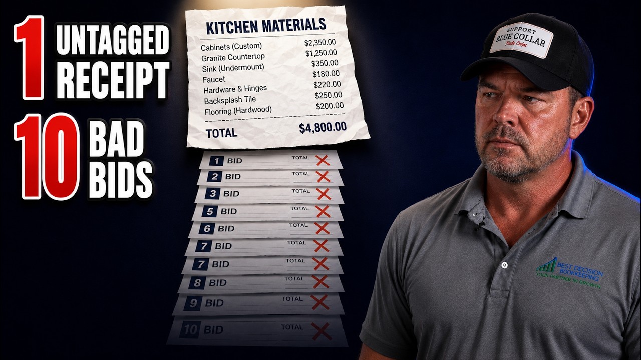 Behind the Books · How untagged receipts break your bidding