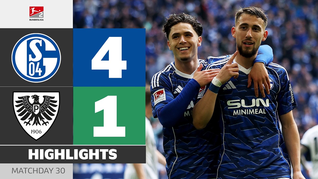 Schalke Stay ICE-COLD in Promotion Race! | SCHALKE 04 - MÜNSTER | Highlights | MD 30 - Bundesliga 2