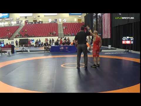 2018 Marine Corps US Open/Masters D Freestyle 62 Quarters - Zhora Hovhannisyan (Arme) Vs. Fred Mah