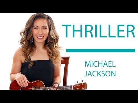 Thriller- Michael Jackson Ukulele Tutorial with Play Along