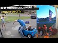 Best Moments Kids Caught Doing Hilarious Things On CCTV Cams
