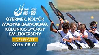 Gyermek, Kölyök Magyar Bajnokság, Kolonics György Emlékverseny - szombat délelőt