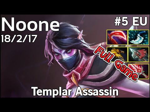 Noone  Templar Assassin - Dota 2 Full Game 7.19