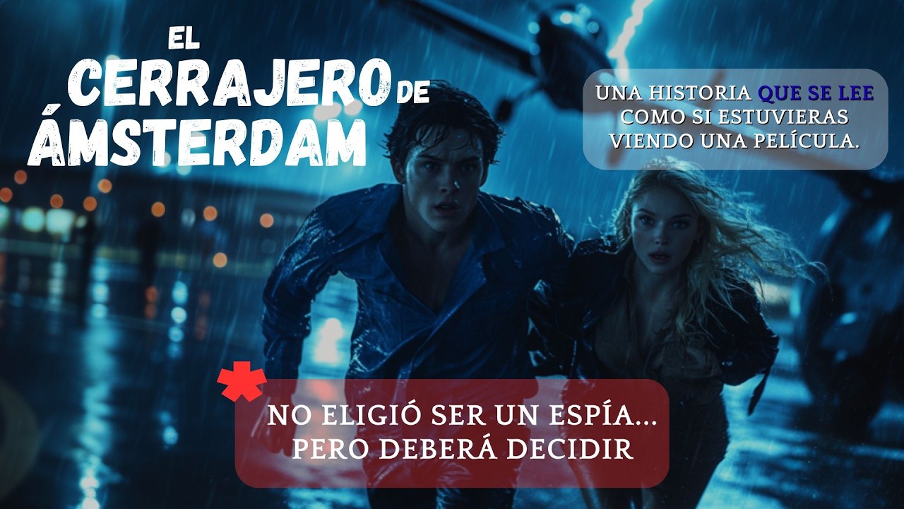 Trailer oficial de la novela "El cerrajero de Ámsterdam"