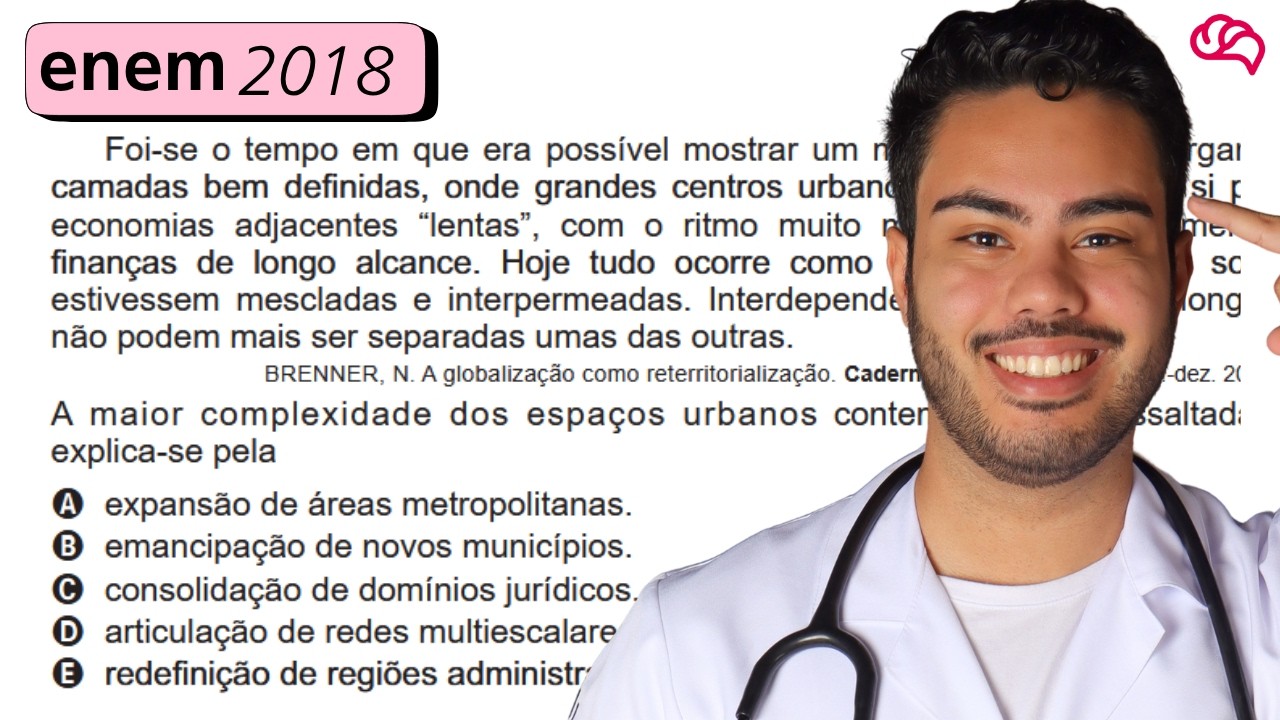 Resolução em Vídeo — Questão 53 ENEM 2018