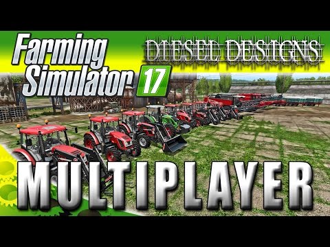 Farming Simulator 2017 Gameplay : MULTIPLAYER : Sosnovka Server! (PC HD Goldcrest Valley)
