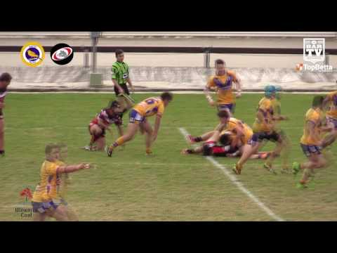 2016 ICRL Round 10 Under 18s Highlights - Dapto Canaries v Collegians