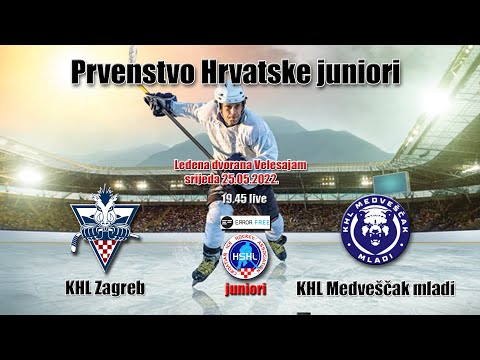 PH 2021/22 juniori KHL Zagreb - KHL Medveščak mladi