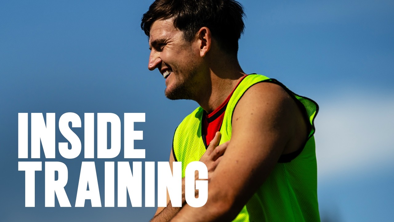 Maguire, Cunha and Mbeumo | Preparations For Leeds | Inside Training