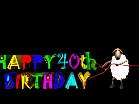 Funny birthday wishes - Happy 40th Birthday