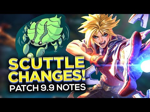 SCUTTLE SPAWN FINALLY CHANGED - Scarra's Patch 9.9 Rundown