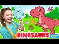 Dinosaurs For Kids Toddler Learning T Rex Chase Dino Egg Surprise Learning Video For Toddlers