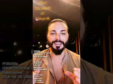 TONY COLOMBO - Tour Germania 2021