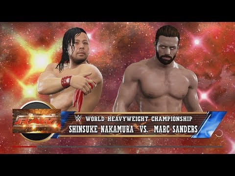 WWE 2K17 - Marc Sanders vs. Shinsuke Nakamura (30-Minute Iron Man Match)