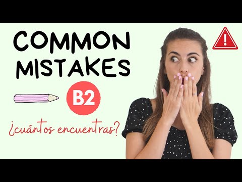 Errores comunes B2-C1 English ✏️ Grammar and Vocabulary