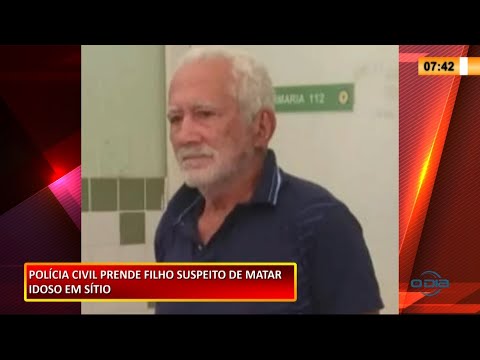 Polícia prende homem suspeito de mandar matar o próprio pai em Bertolínia 10 02 2021