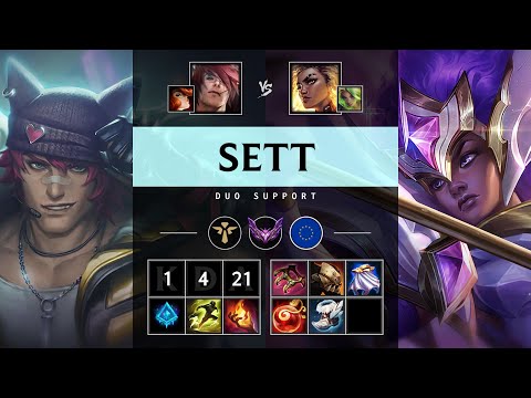Sett Support vs Rell - EUW Master Patch 25.08