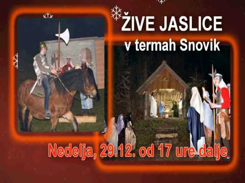 BOŽIČNE ZGODBE Z ŽIVIMI JASLICAMI