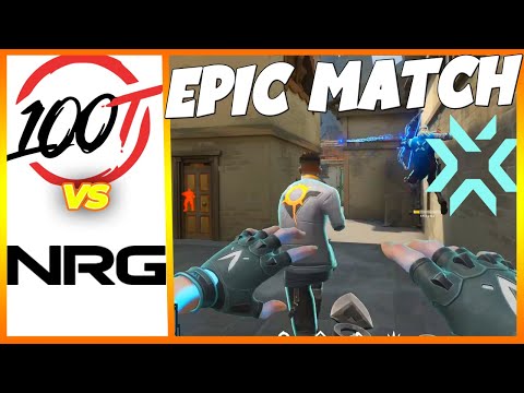 EPIC MATCH! 100T vs NRG HIGHLIGHTS - VCT Challengers 3 NA VALORANT
