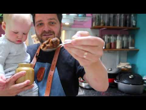 Venezuelan corn cakes stuffed with banana blossom ‘meat’