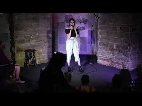 I tell jokes for a little while 