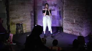 I tell jokes for a little while 