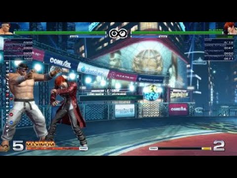 Kof 14 Iori safe jump-option select Final Evo 2017