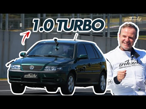 RUBINHO ACCELERATES BRAZIL'S FIRST 1.0 TURBO! Gol 1.0 16V Turbo on Fast Lap #222