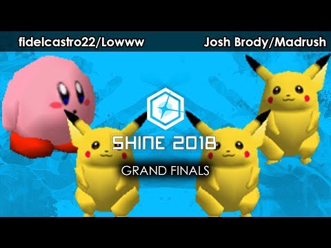 Smash 64: fidelcastro22/Lowww V Josh Brody/Madrush - Shine 2018 Tournament