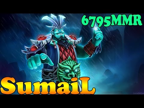 Dota 2 - SumaiL 6795 MMr Storm Spirit Vol 1# - Ranked Match Gameplay!