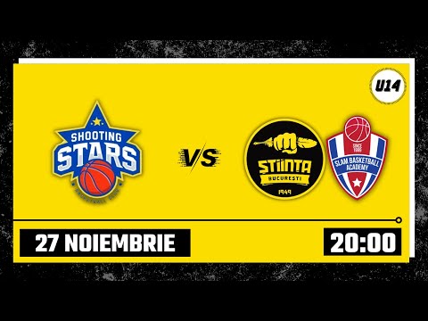 LIVE 🏀 CN U14M ABC Shooting Stars Buftea - CSU Știința Slam București