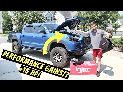 Installing an Injen Cold Air Intake for the Toyota Tacoma!