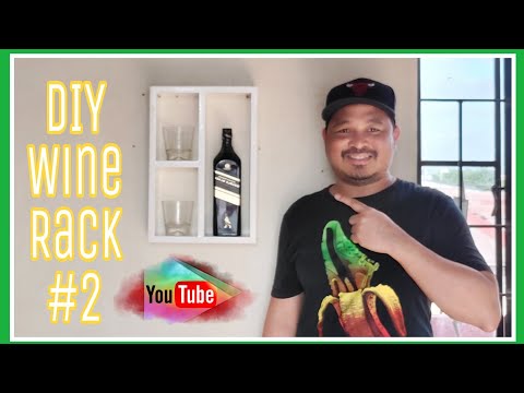 DIY Wine Rack #2