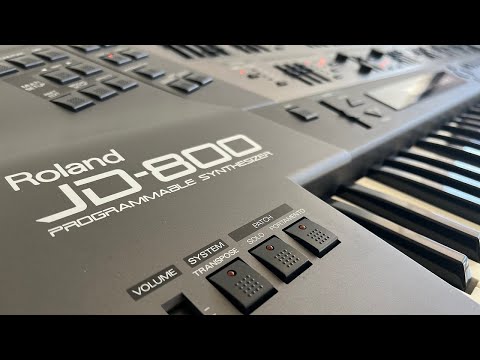 Some Roland JD-800 Factory Sounds
