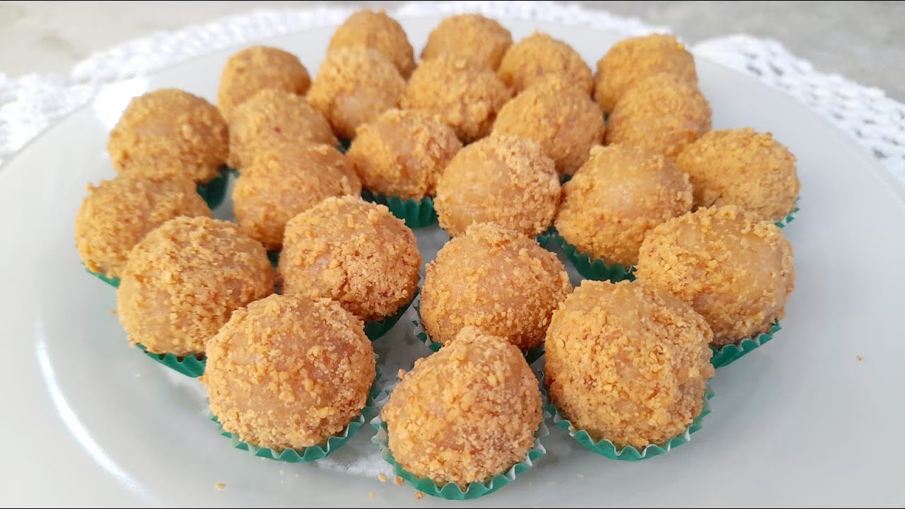 BRIGADEIRO DE PASTA DE AMENDOIM!