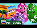 As Rodas Do Ônibus Wheels On The Bus Ovos De Surpresa Brinquedos ChuChu TV Surpresa