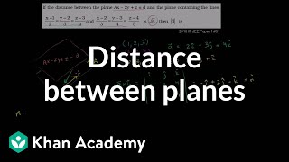 Distance Between Planes