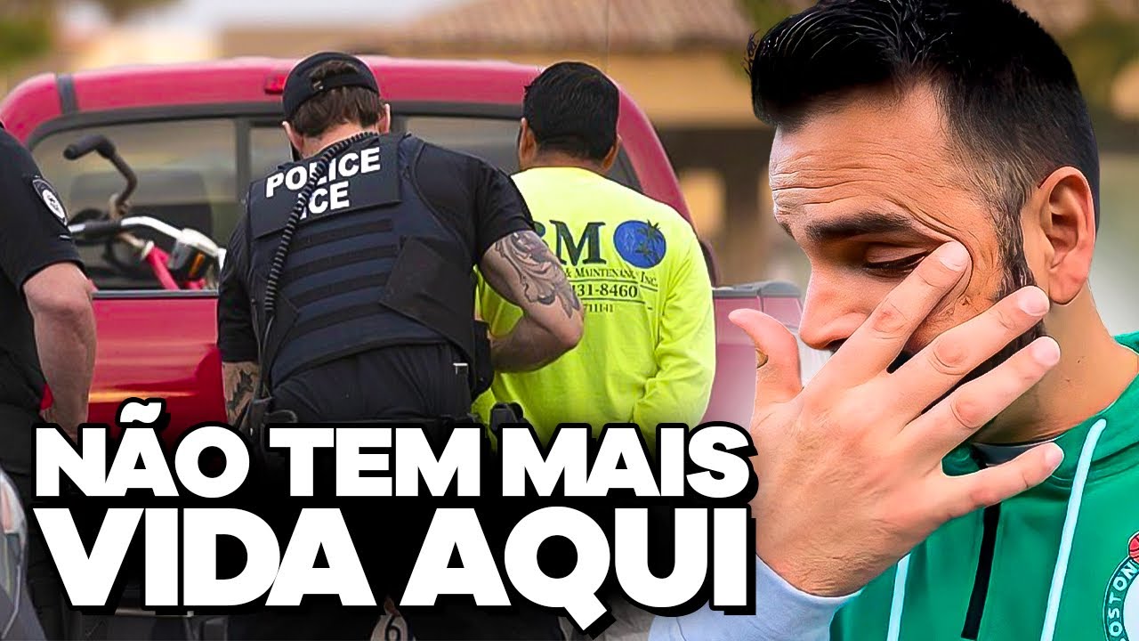 IMIGRANTE ILEGAL QUE FICAR NOS EUA NÃO TERÁ MAIS VIDA - SERÁ PRISIONEIRO