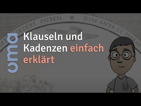 Klauseln und Kadenz (in 5 Minuten erklärt)