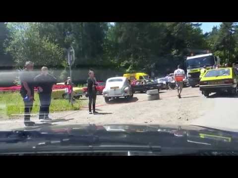 Motolegendy Sprint   Dudka Wiesław   VW Golf MK2   GSMP Magura Małastowska 2015   on board