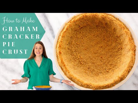 HOW TO MAKE GRAHAM CRACKER PIE CRUST: It’s the perfect base of any pie you’re baking!