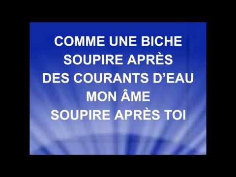 download lagu mp3 mp4 Comme Une Biche Soupire Aprs Des Courants D Eau, download lagu Comme Une Biche Soupire Aprs Des Courants D Eau gratis, unduh video klip Comme Une Biche Soupire Aprs Des Courants D Eau