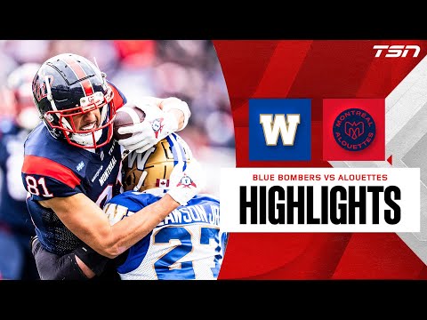 CFL EASTERN SEMI-FINAL: Montreal Alouettes vs. Winnipeg Blue Bombers | FULL HIGHLIGHTS